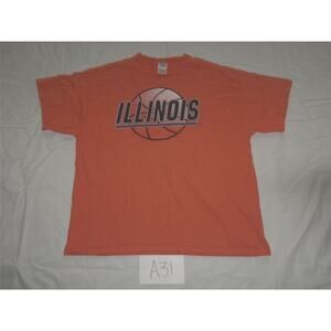 Illinois Basketball Shirt Size XLarge Mens Delta -1112A31